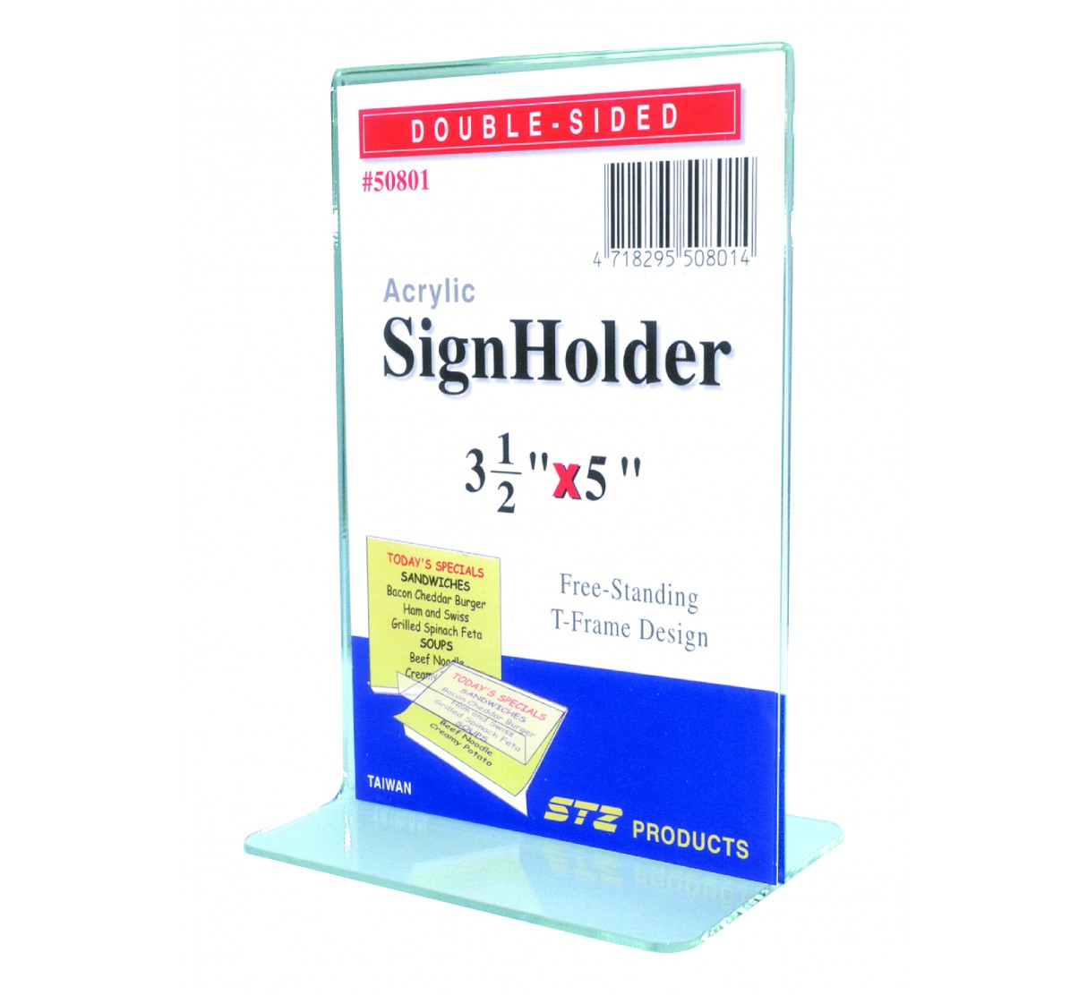 STZ Acrylic Sign Holder
